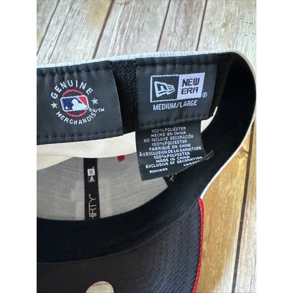 New Era 39Thirty Hat MLB San Francisco Giants Red Fitted Mesh Medium Large - Picture 4 of 4